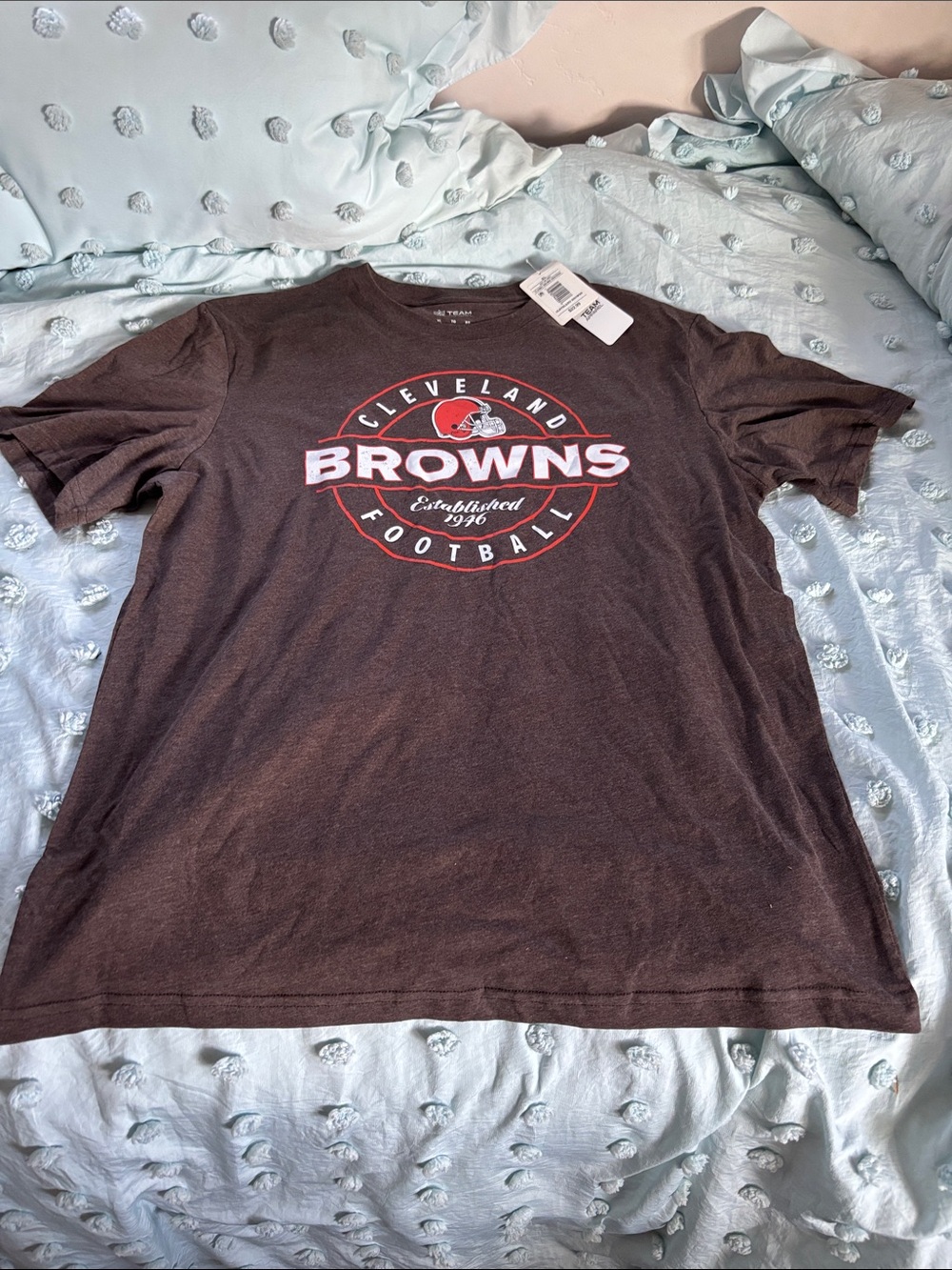 Cleveland Browns Short Sleeve Graphic Tee - Brown